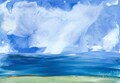 Tween Sea And Sky - Wax - Original Art