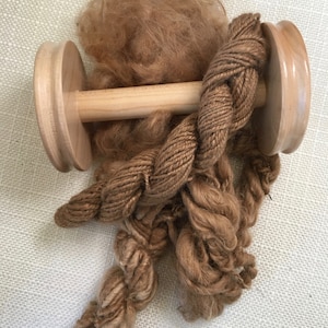 Suri Alpaca washed fleece, light brown/fawn fiber, Soft, gorgeous, Prime Suri Alpaca Fleece, spinning, needle felting, wet felting, weaving