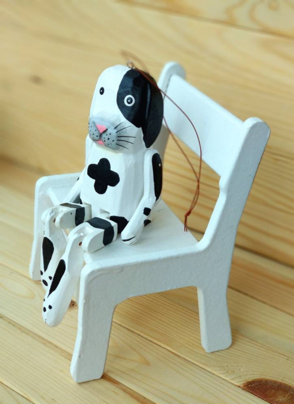 Toys for kids wooden toy dog toy wooden dog toy wooden Etsy