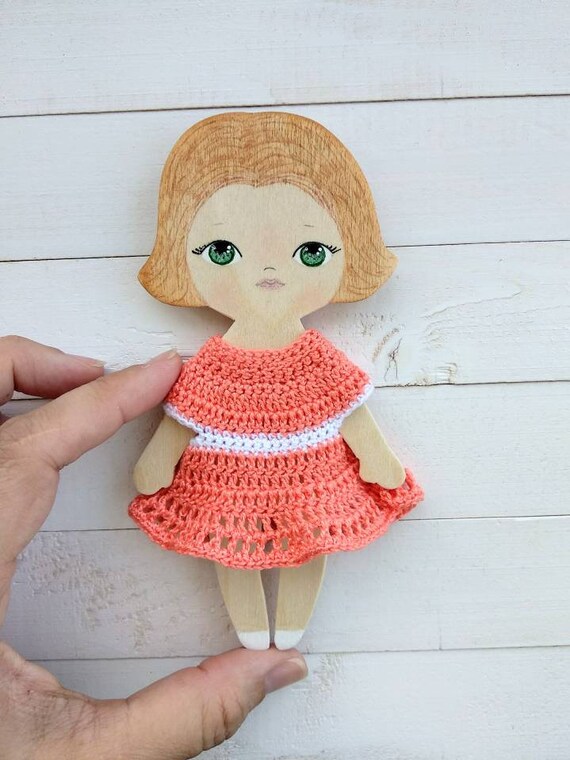 wooden paper dolls