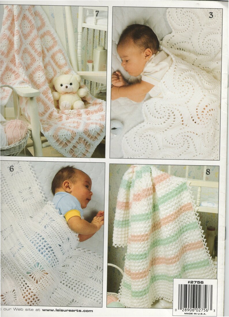 crochet pattern instructions 8 afghan patterns crochet patterns Afghans baby afghans blanket babies