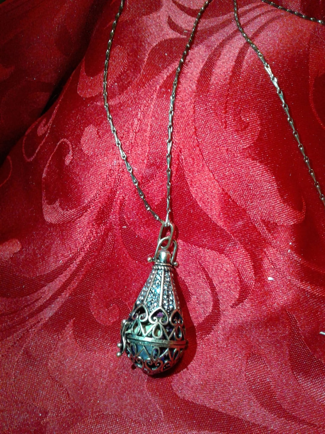 Love and Luck Charm Necklace Etsy