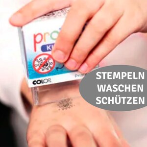 Kids Protect Stempel - stempeln, waschen, schützen