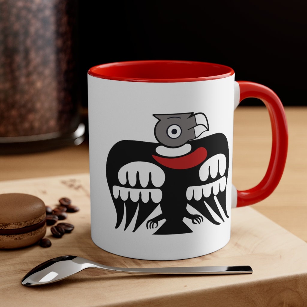 Nazca Condor Accent Coffee Mug, 11oz Peru Mug Peruvian Bird Lover Birder Gift Condors Mug