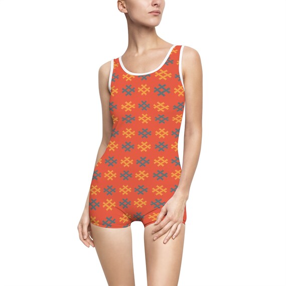1920s style swimsuit