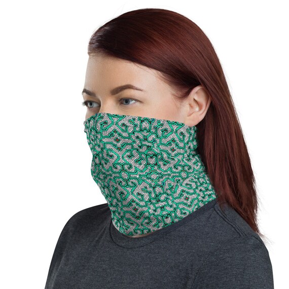 Dust Shield Fabric Neck Gaiter Headbands Protective Mouth Nose Cover Fashion Scarf 