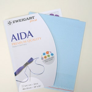 27ct Zweigart LINDA Embroidery Cloth, Embroidery Fabric, Needlework Cloth,  Cross Stich Fabric, Linda Fabric, White Fabric to Embroidery 