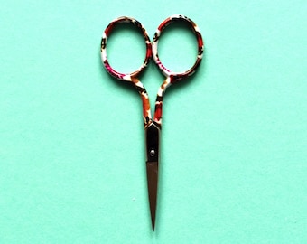 Embroidery scissors, small needlework scissors, embroidery accessories, scissors 9cm, embroidery scissors with flowers