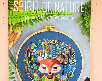 Designer Creations 8 “Spirit of Nature” by Zweigart embroidery pattern booklet