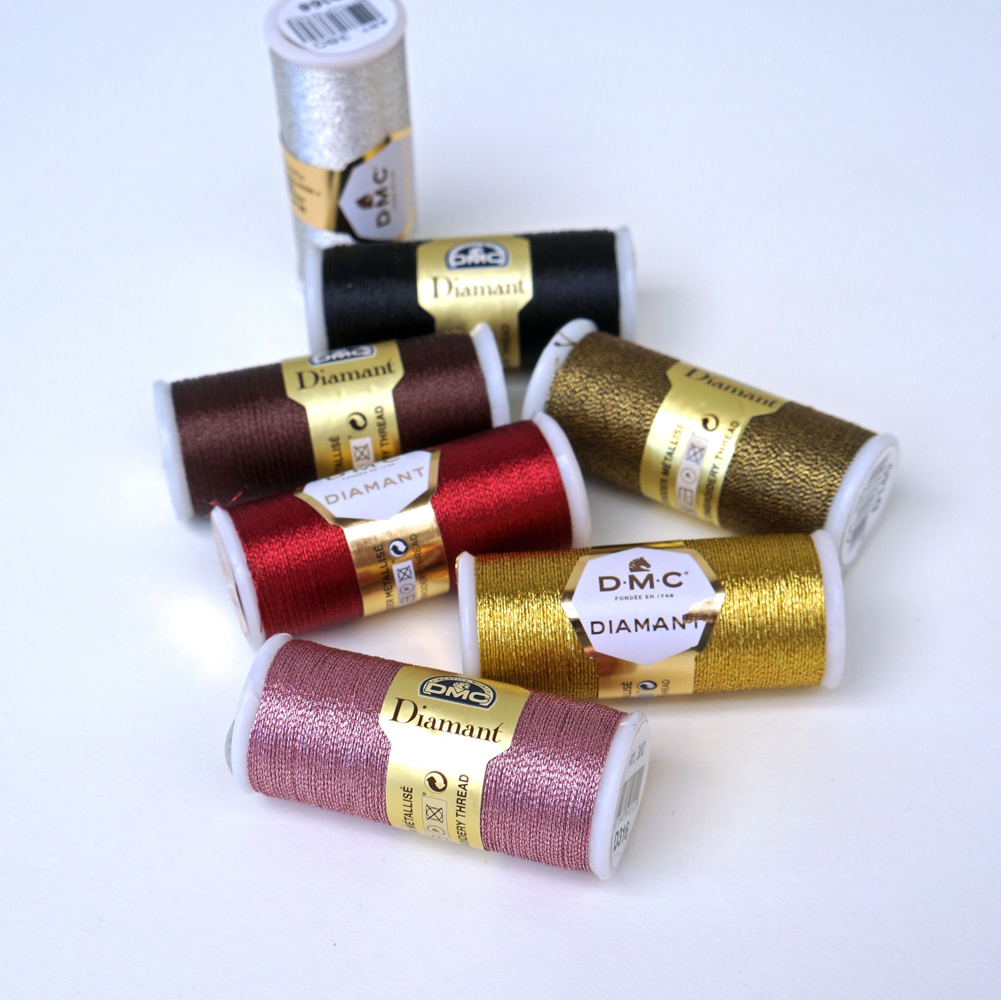 6x Embroidery Thread from DMC, Mouline Special, Embroidery Twist, Thread  Set, DIY, Embroidery Thread, Embroidery Thread Set