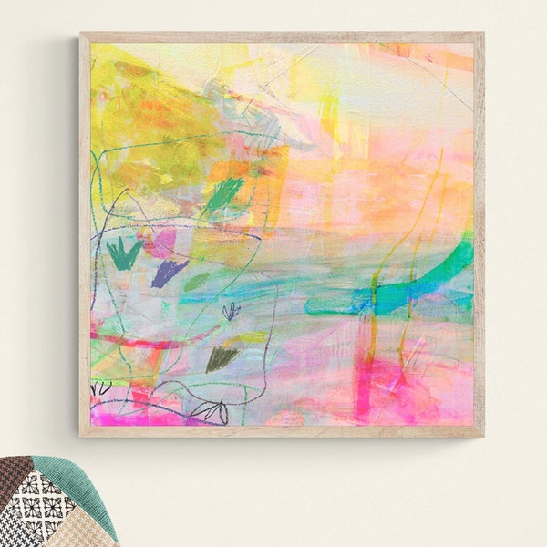 Pastel Wall Art Etsy