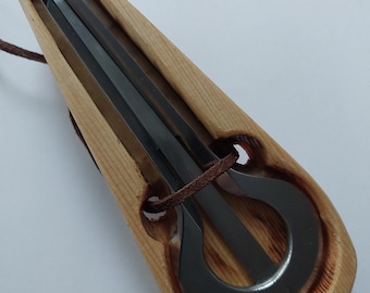 Jews harp for meditation, Yakutian khomus, master Luginov