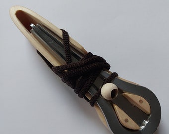 Jews harp for meditation, Yakutian khomus, master Kulichkin