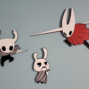 Hollow Knight 3D Wall Art and Magnets