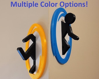 Portal 3D Pop Out Wall Art or Magnets