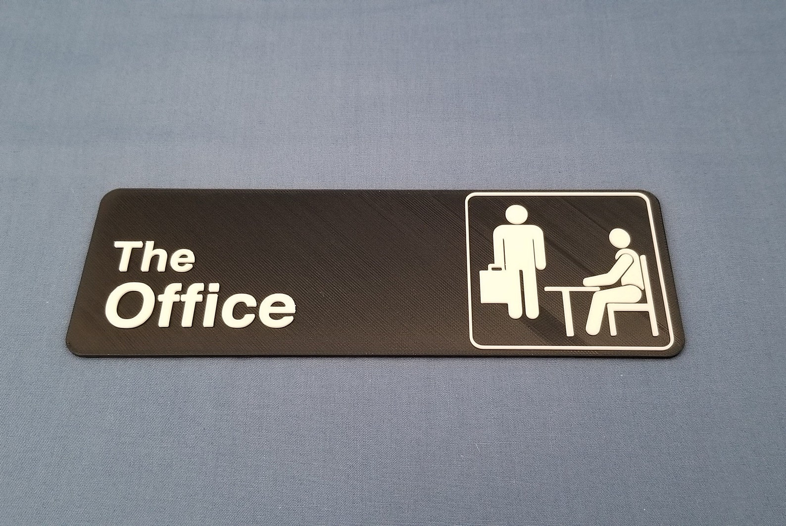 Customizable 3D Printed the Office TV Show Sign and Magnets - Etsy