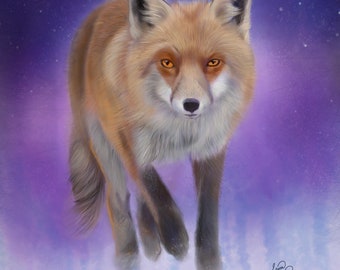 Foxy Fox :) Print
