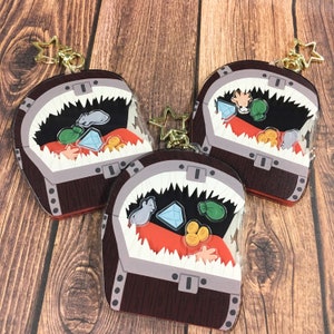 RPG Mimic - 3.5&quot; Acrylic Shaker Charm
