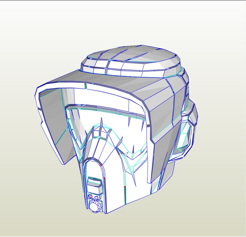 clone trooper helmet eva foam templates