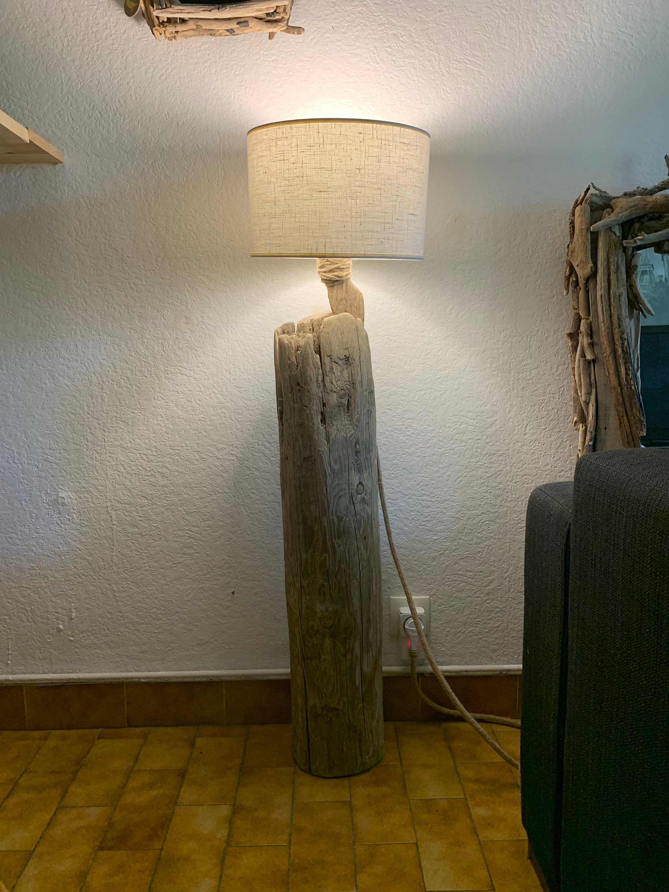 lampadaire Naturel En