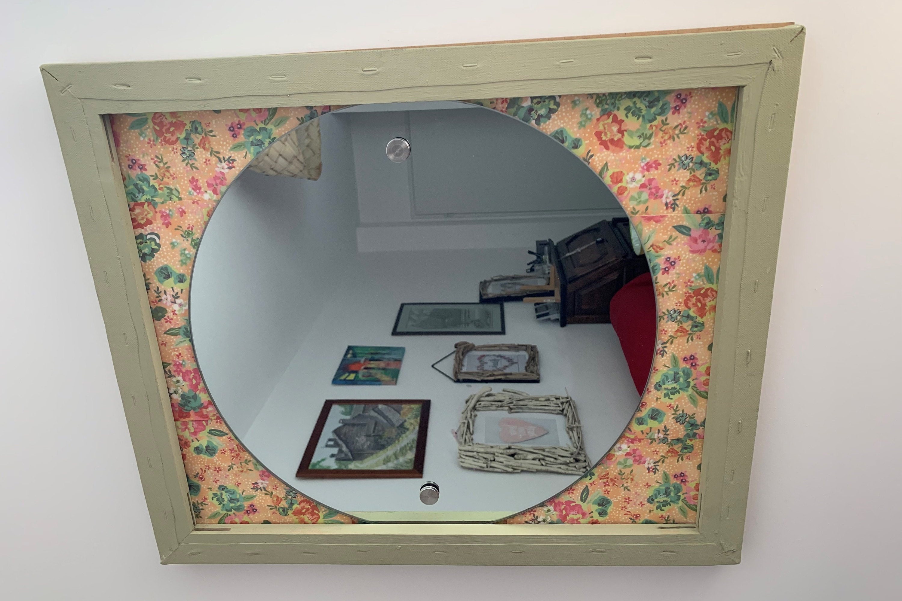 Miroir sur Cadre Shabby