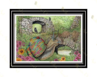 El Explorador – Impresión artística a partir de una obra de arte original