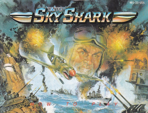 sky shark nes