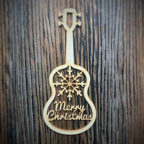 Ukulele Christmas Bauble-Merry Christmas/Nadolig Llawen