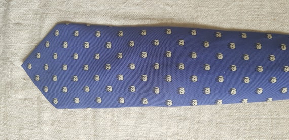 Hermes Panda Blue Tie 100% Silk | Etsy