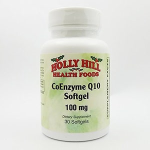 Holly Hill Health Foods, CoEnzyme Q10 100 MG, 30 Softgels