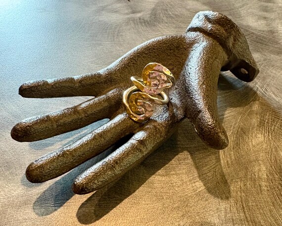 Sterling Silver Scroll Size 7 Ring - image 3