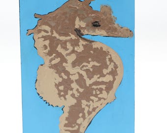 Seepferdchen Kunst (SKU#1424)