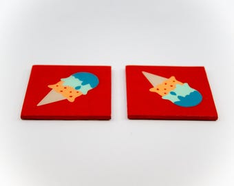 Ice Cream Coasters (SKU# 1079)