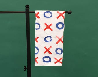 X's and O's Tea Towel (SKU#1370)