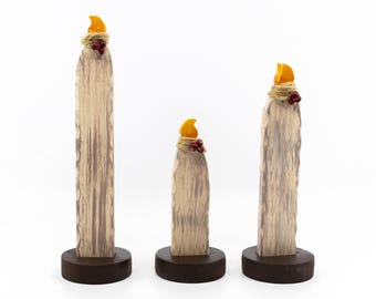 candles with bead (SKU #1308)