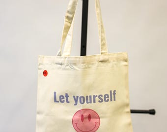 Bolsa "Déjate ser feliz" (SKU#1428)