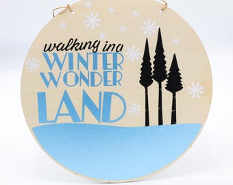 Winter Wonder Land Schriftzug (SKU#1238)