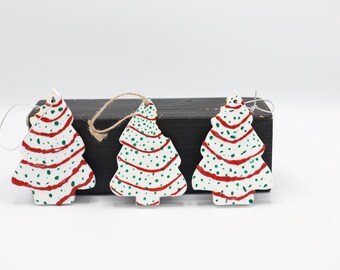 Christmas Cake Ornaments (SKU#1310)