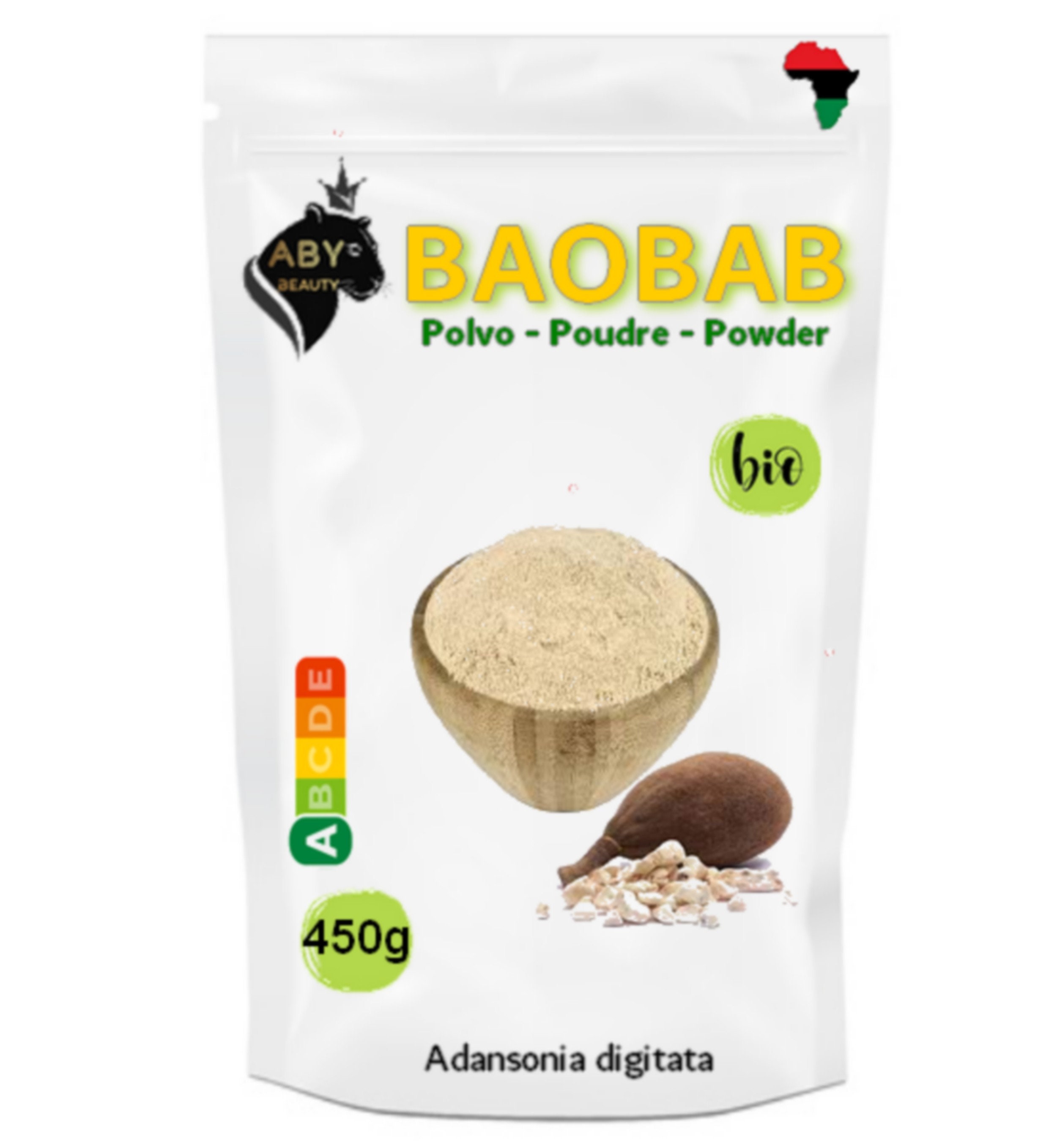 Poudre de baobab pure - 100 g - Supreme Cie 