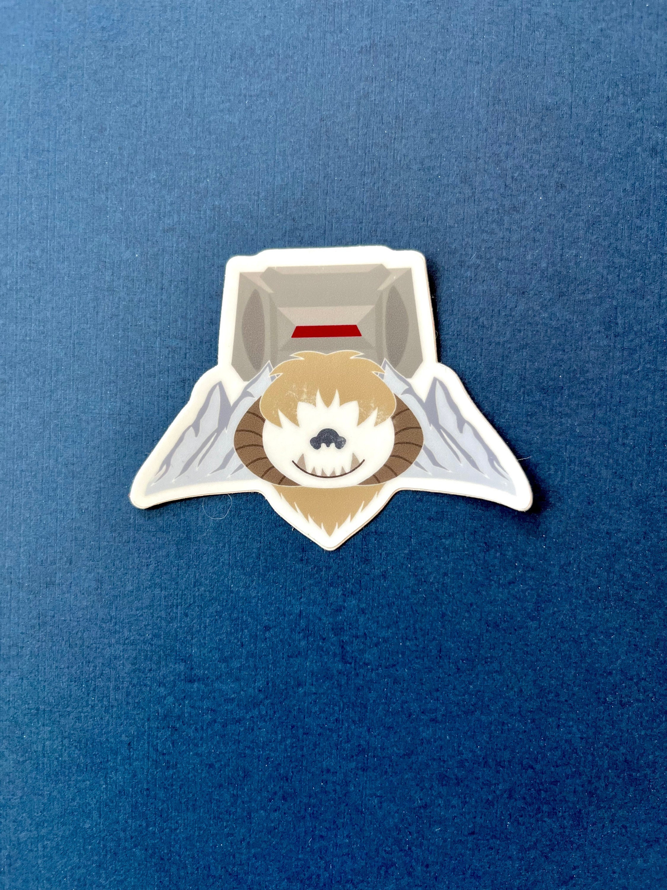 Star Wars - Wampa Sticker - Etsy