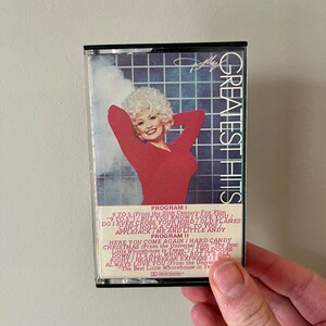 Dolly Parton Greatest Hits Cassette Tape 1982 9 to 5 / I Will Always