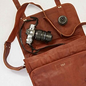Sac cuir appareil photo top