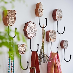 Unique Wall Hooks Etsy UK