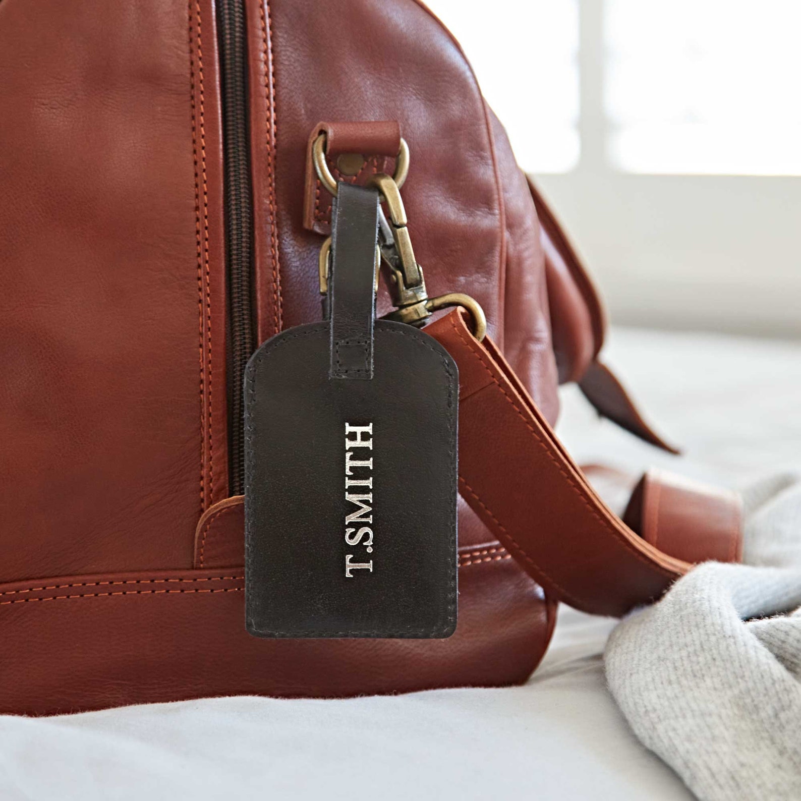 Personalised Leather Luggage Tags Travel Tag Luggage Etsy UK