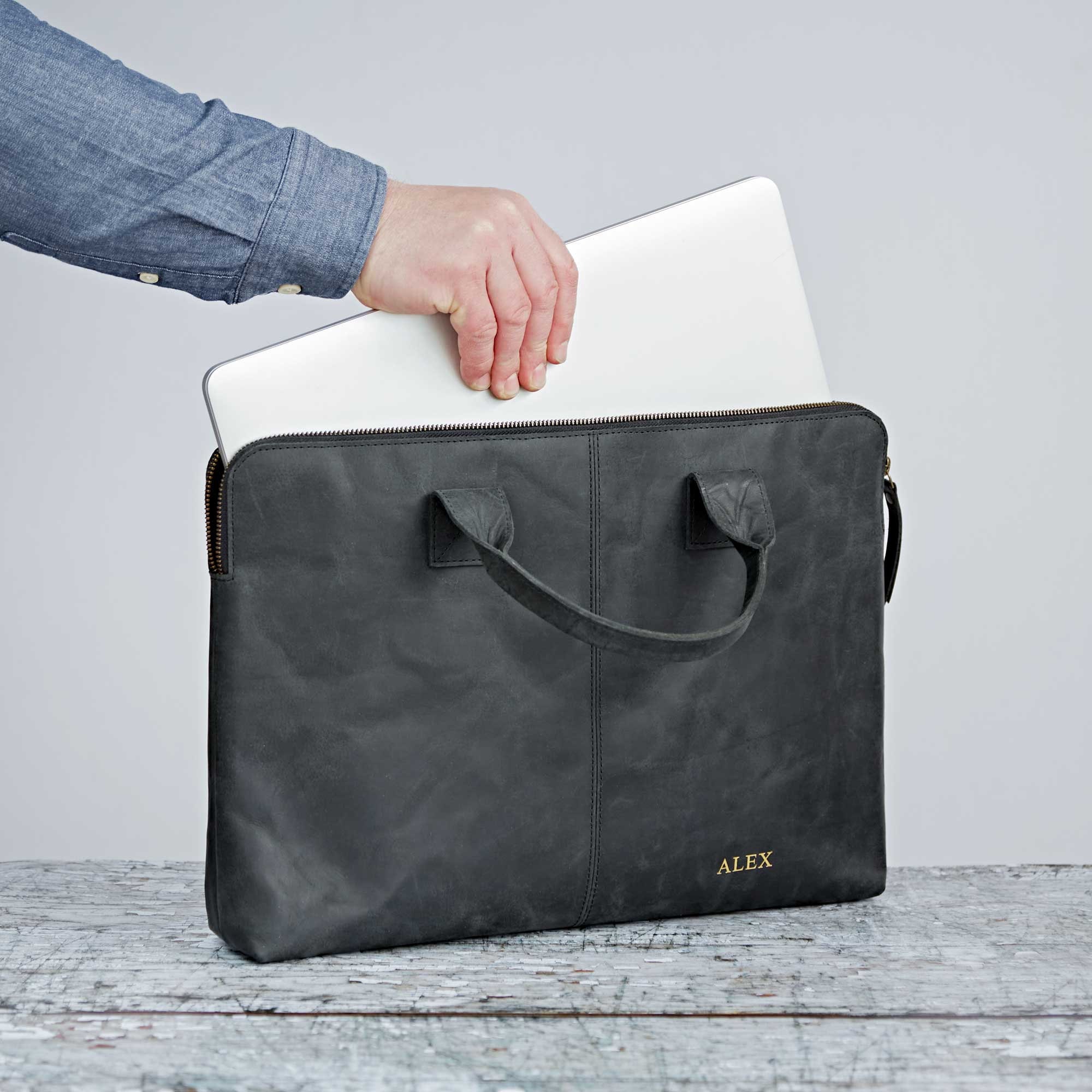 leather 15 inch laptop bag