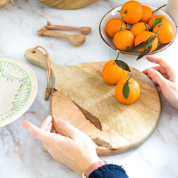 Wooden Chopping Board, Mango Wood Cutting Board