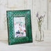 Green Antique Style Wooden Photo Frame - 4x6 Picture Frame - Handcrafted Frame - Rustic Frame - Sustainable Frames - Vintage Picture Frame