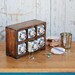 Mango Wood And Ceramic Set Of Drawers - Jewellery Box - Trinket Storage - Keepsake Chest - Multi Compartment Storage - Bohemian Hand Painted 