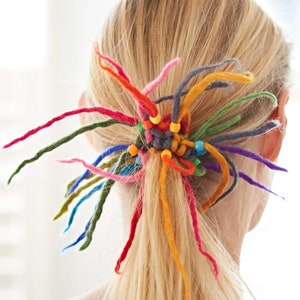 Felt Spikey Hair Band / Bobble - Handmade and Fair Trade