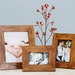 Handmade Natural Wooden Photo Frame - 4x6 Picture Frame - 5x7 Picture Frames - 8x10 Picture Frame - Wood Frame - Sustainable Photo Frames 